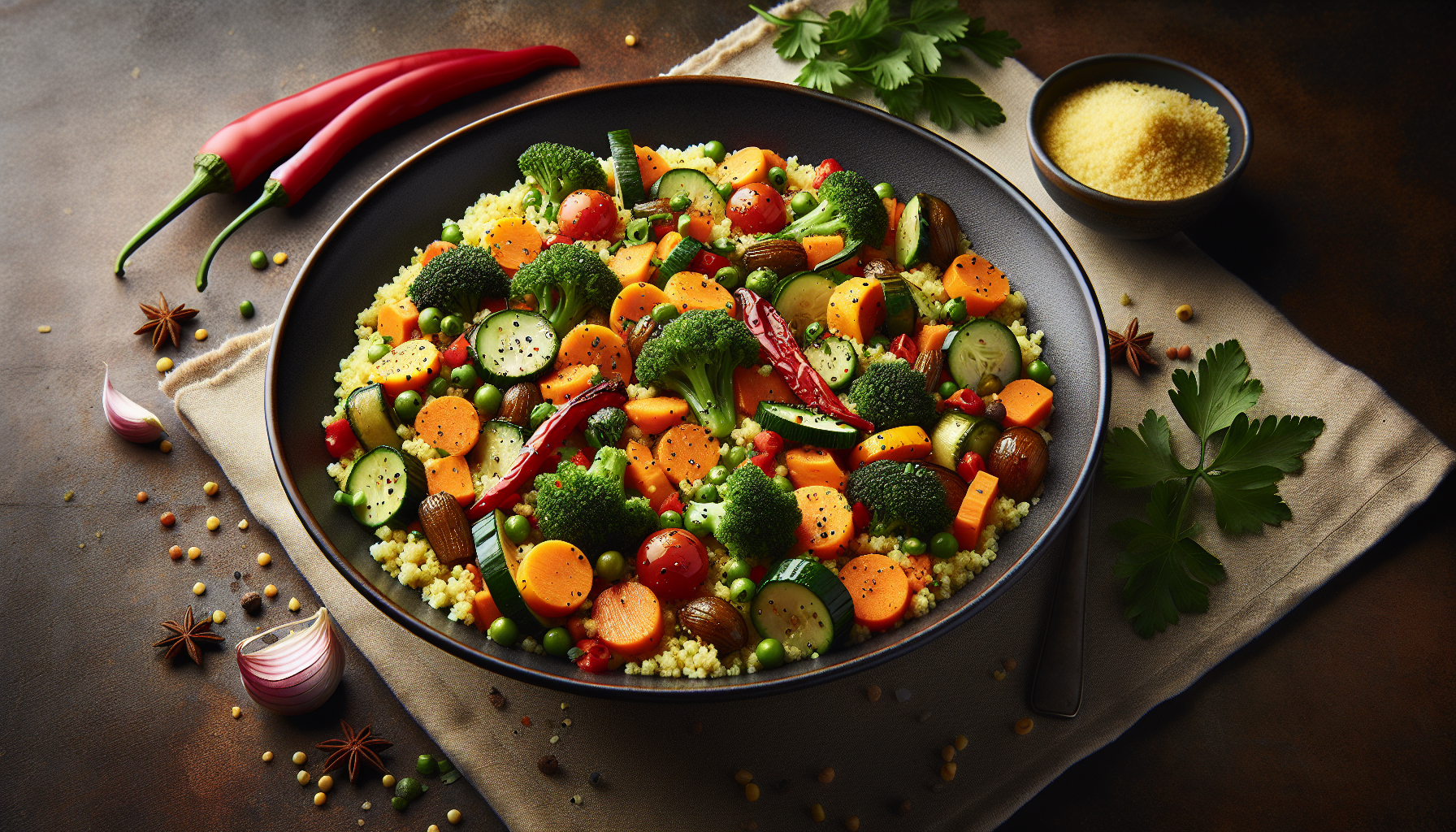 Cous cous verdure